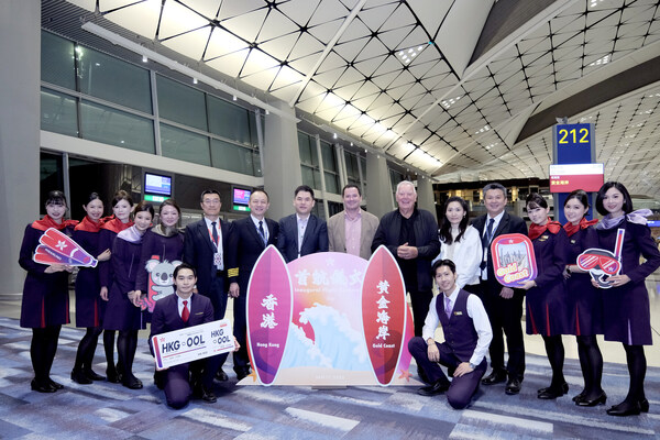 香港航空庆祝澳洲黄金海岸航班启航 为旅客提供农历新年热门度假选择